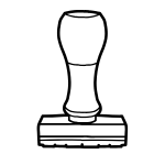 rubber stamp icon